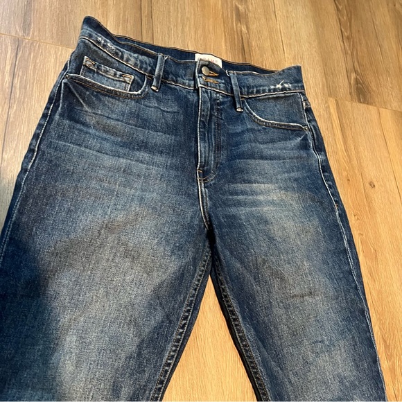 Frame Denim Le Sylvie Slender Straight in Halston Blue - Picture 3 of 12